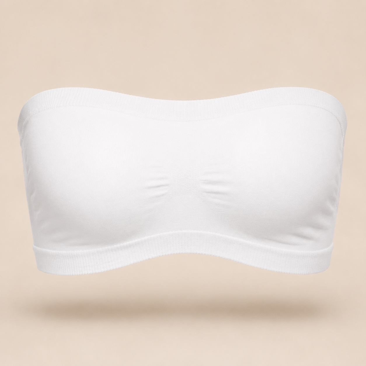 Soutien-gorge bandeau sans bretelles avec dos en maille respirante