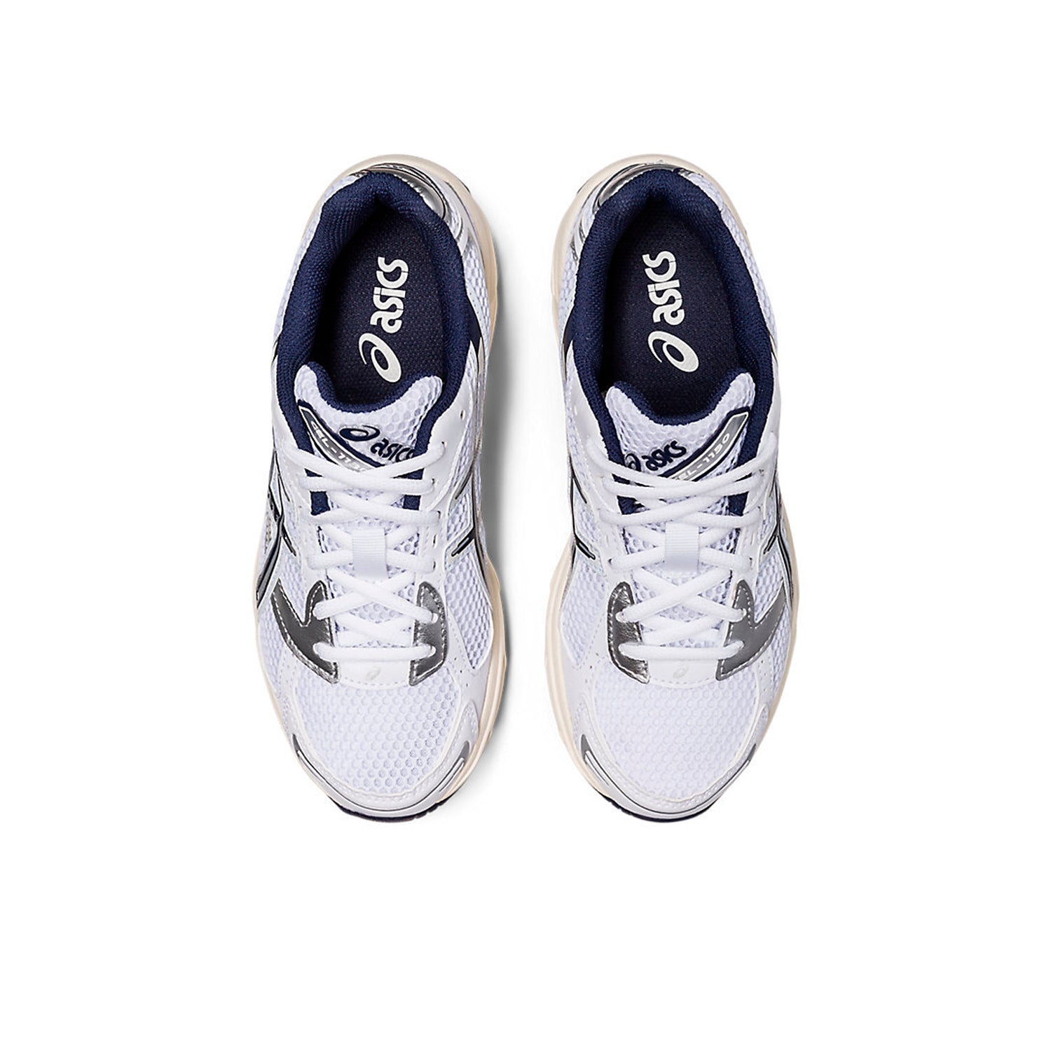 ASICS GEL-1130 women’s trainers in White Navy