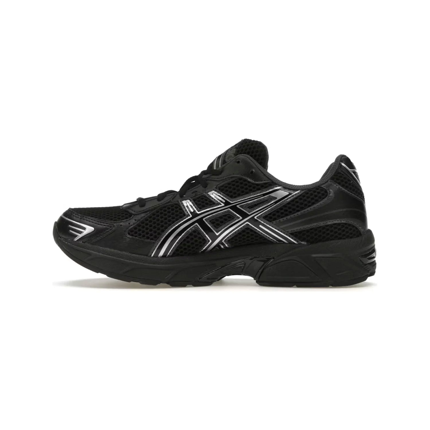 ASICS GEL-1130 women’s trainers in Black Silver