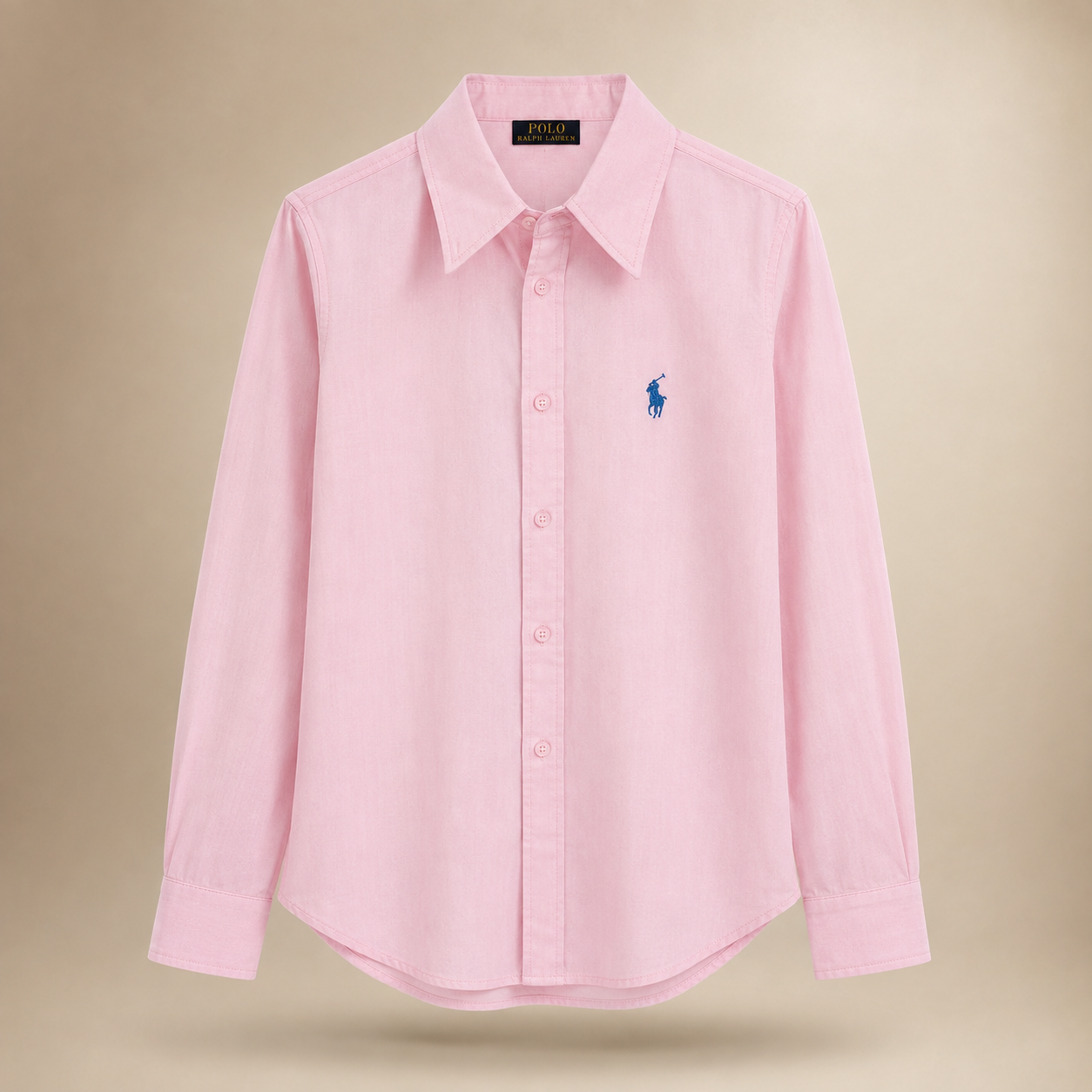 Polo Ralph Lauren Women’s Relaxed-Fit Linen-Look Long Sleeve Shirt