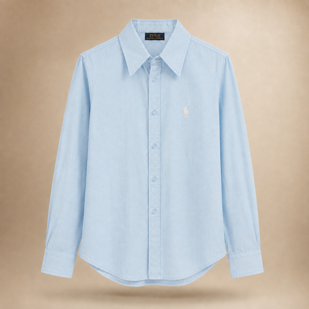Polo Ralph Lauren Women’s Relaxed-Fit Linen-Look Long Sleeve Shirt