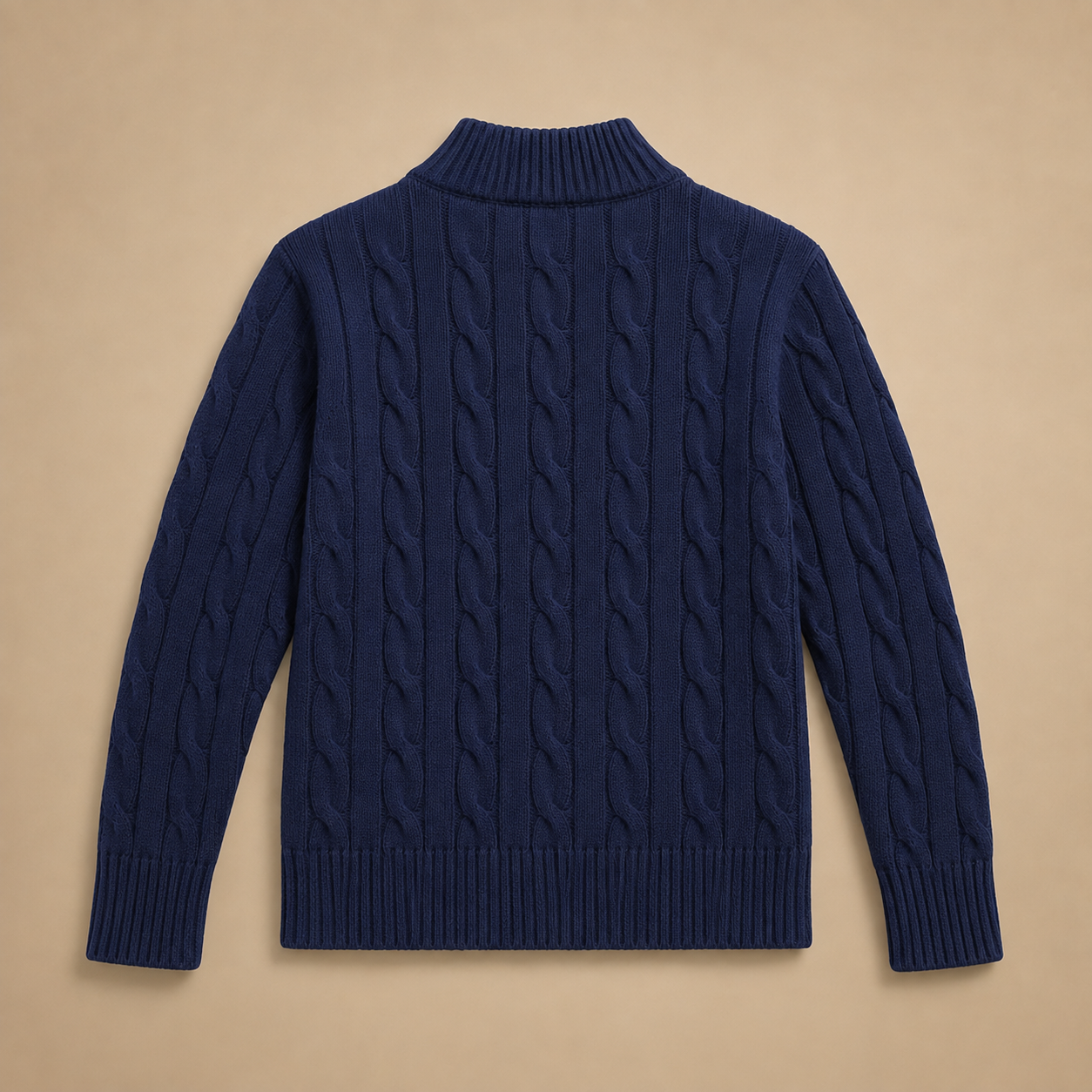 Polo Ralph Lauren Women’s Cable-Knit Cotton Jumper – Zip Neck