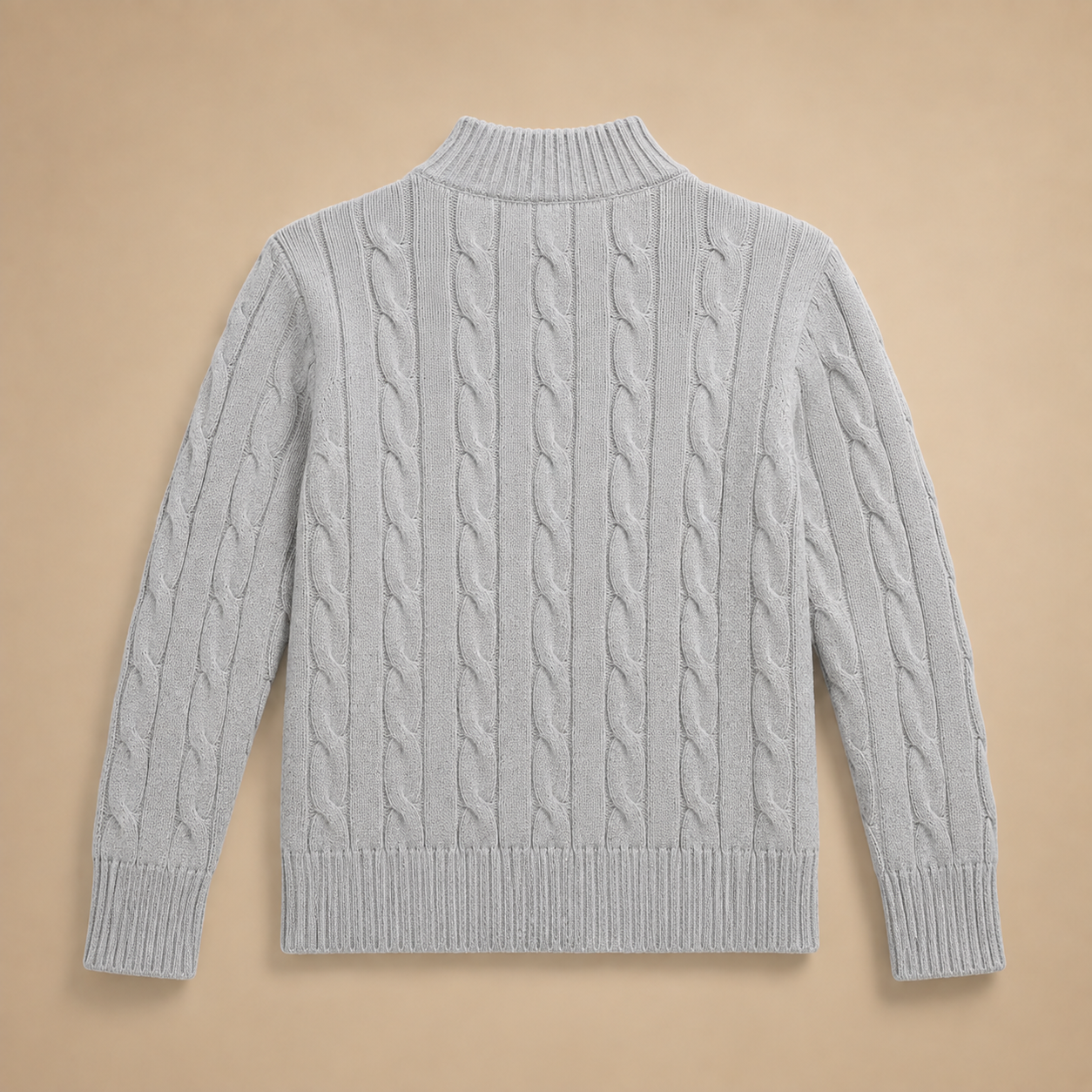 Polo Ralph Lauren Women’s Cable-Knit Cotton Jumper – Zip Neck