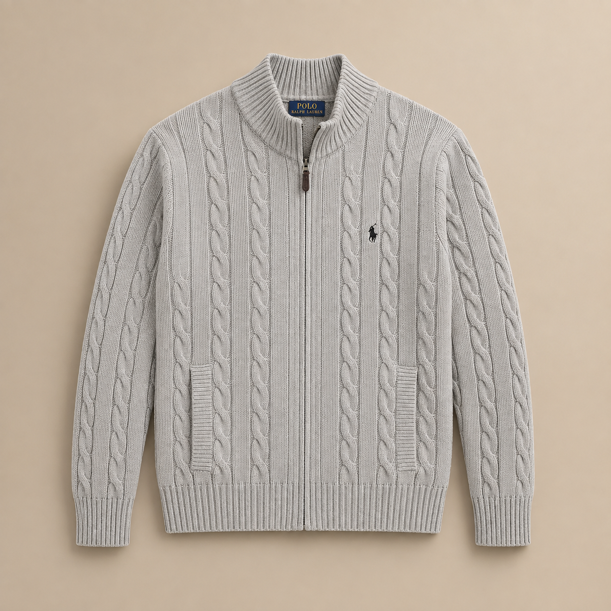 Polo Ralph Lauren Women's Cable-Knit Full-Zip Jumper