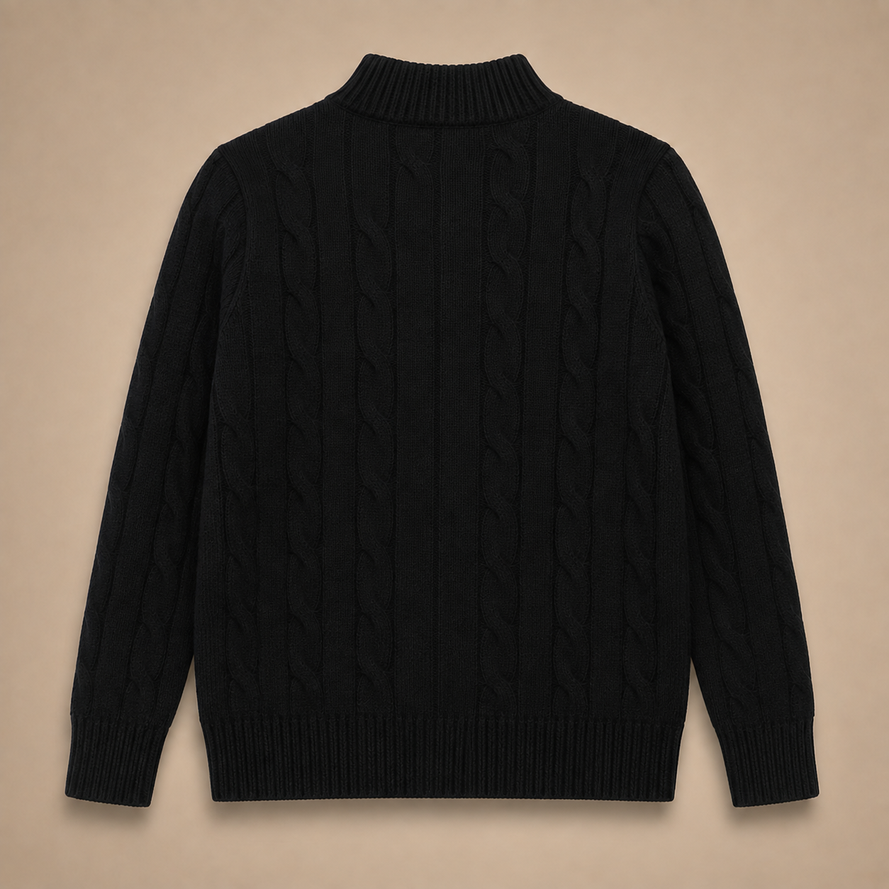 Polo Ralph Lauren Women’s Cable-Knit Cotton Jumper – Zip Neck