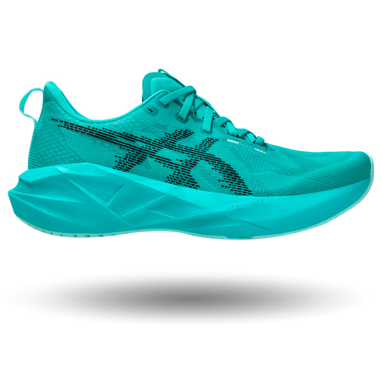 ASICS Novablast 5 women’s running shoes in Teal Green