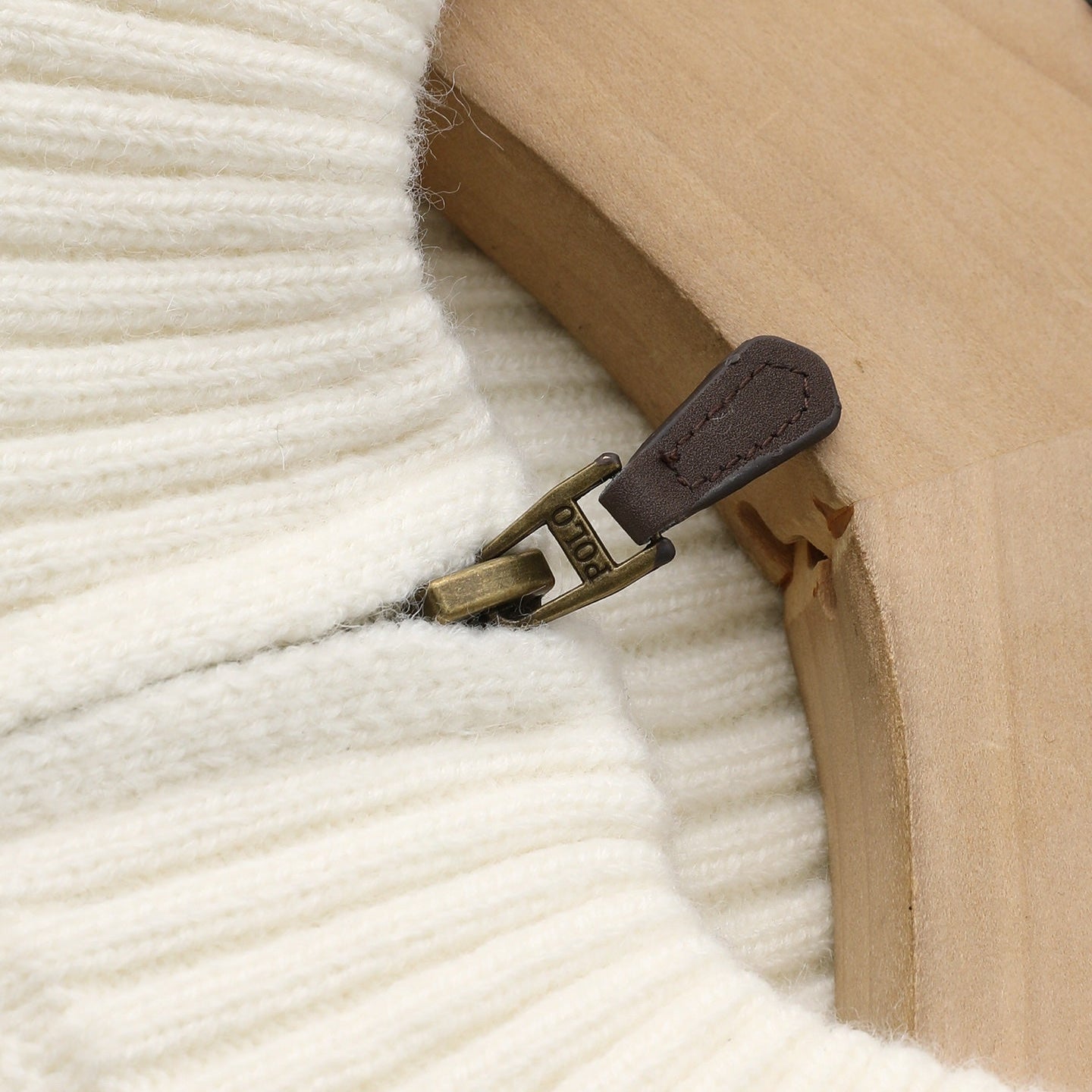 Polo Ralph Lauren Women’s Cable-Knit Cotton Jumper – Zip Neck