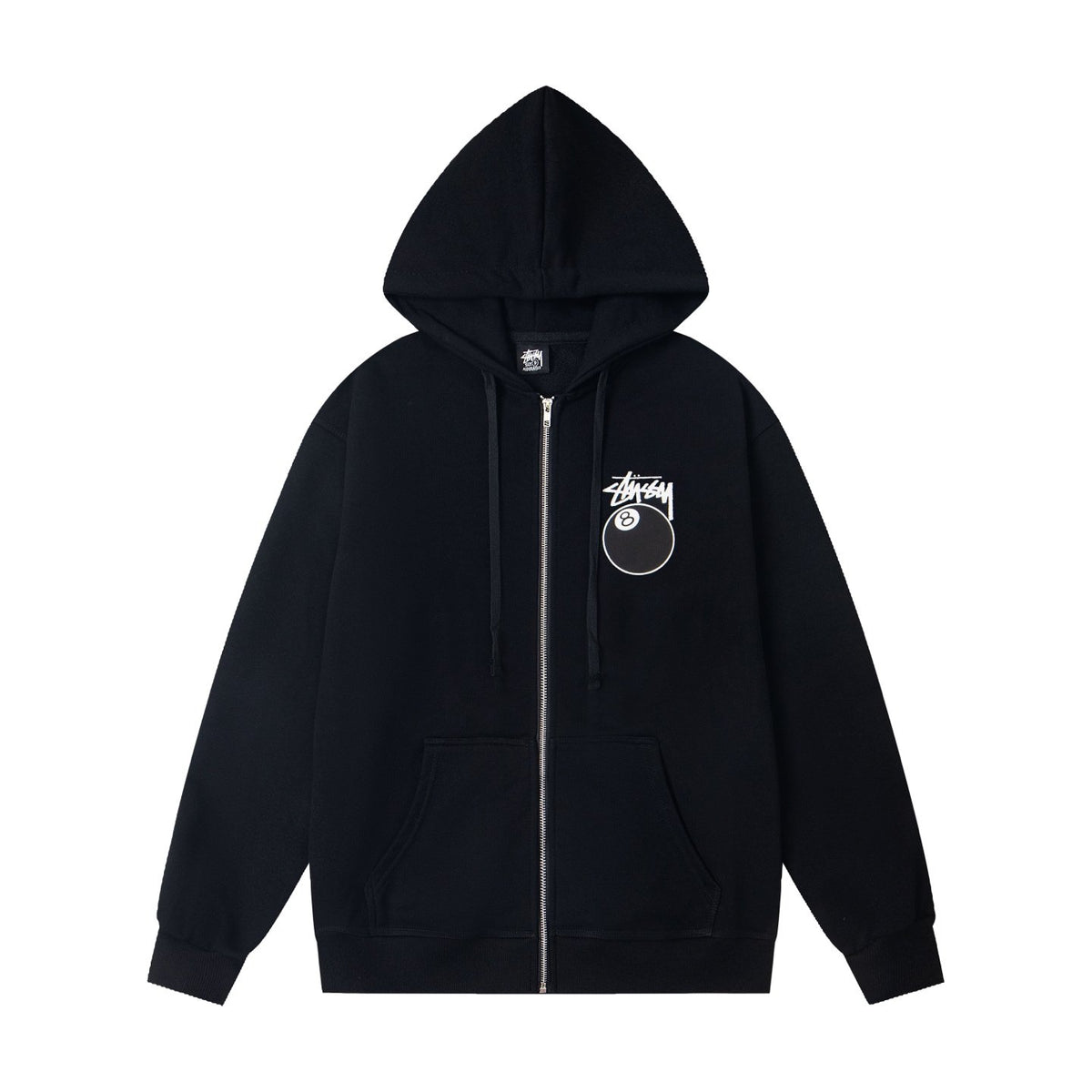 Unisex | Stüssy 8 Ball Full-Zip Hoodie