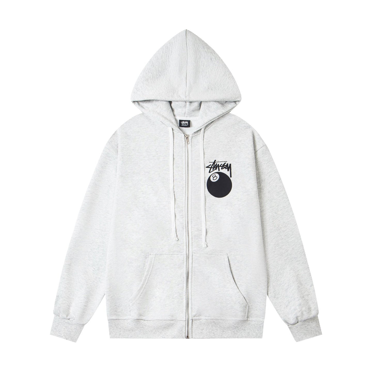 Unisex | Stüssy 8 Ball Full-Zip Hoodie