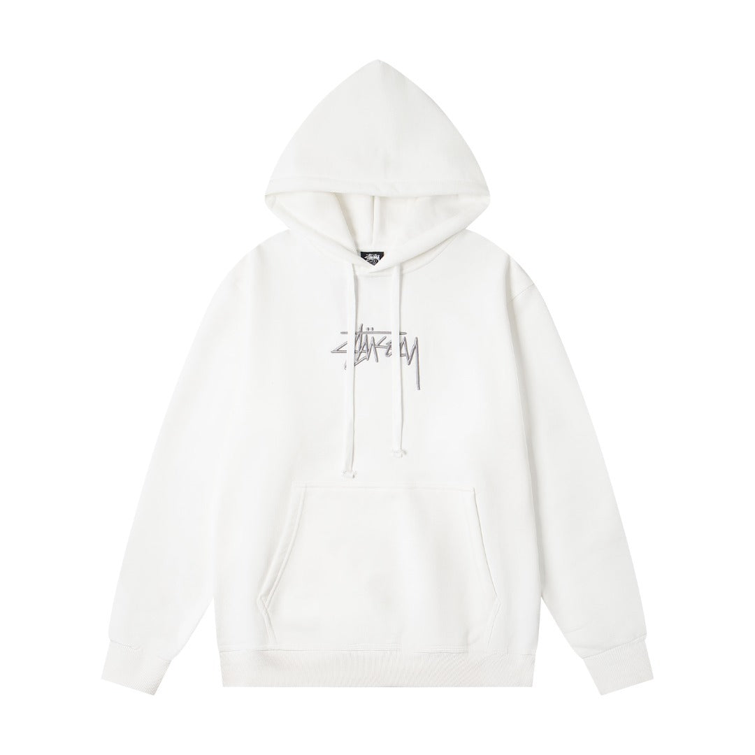 Unisex | Stüssy Stock Logo Embroidered Hoodie