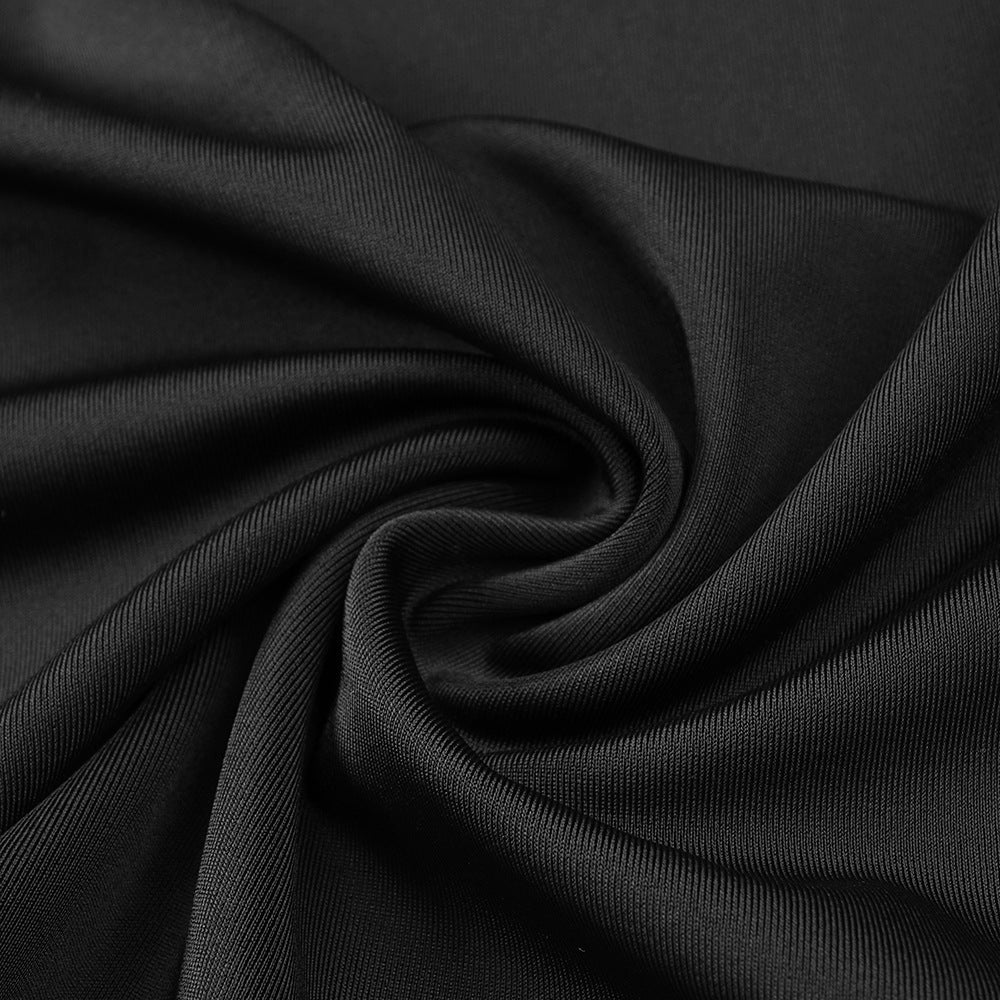 Robe longue dos nu et licou pour femme, pour soirée et vacances